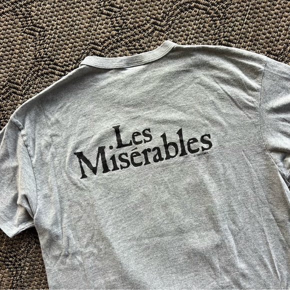 Vintage 1986 Les Miserables Musical Single Stitch Shirt - Picture 3 of 6